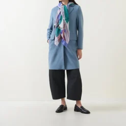 Sale Long Single-Breasted Coat Women Coats & Jackets