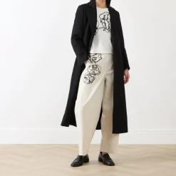 Discount Longrun Belted Coat Women Coats & Jackets