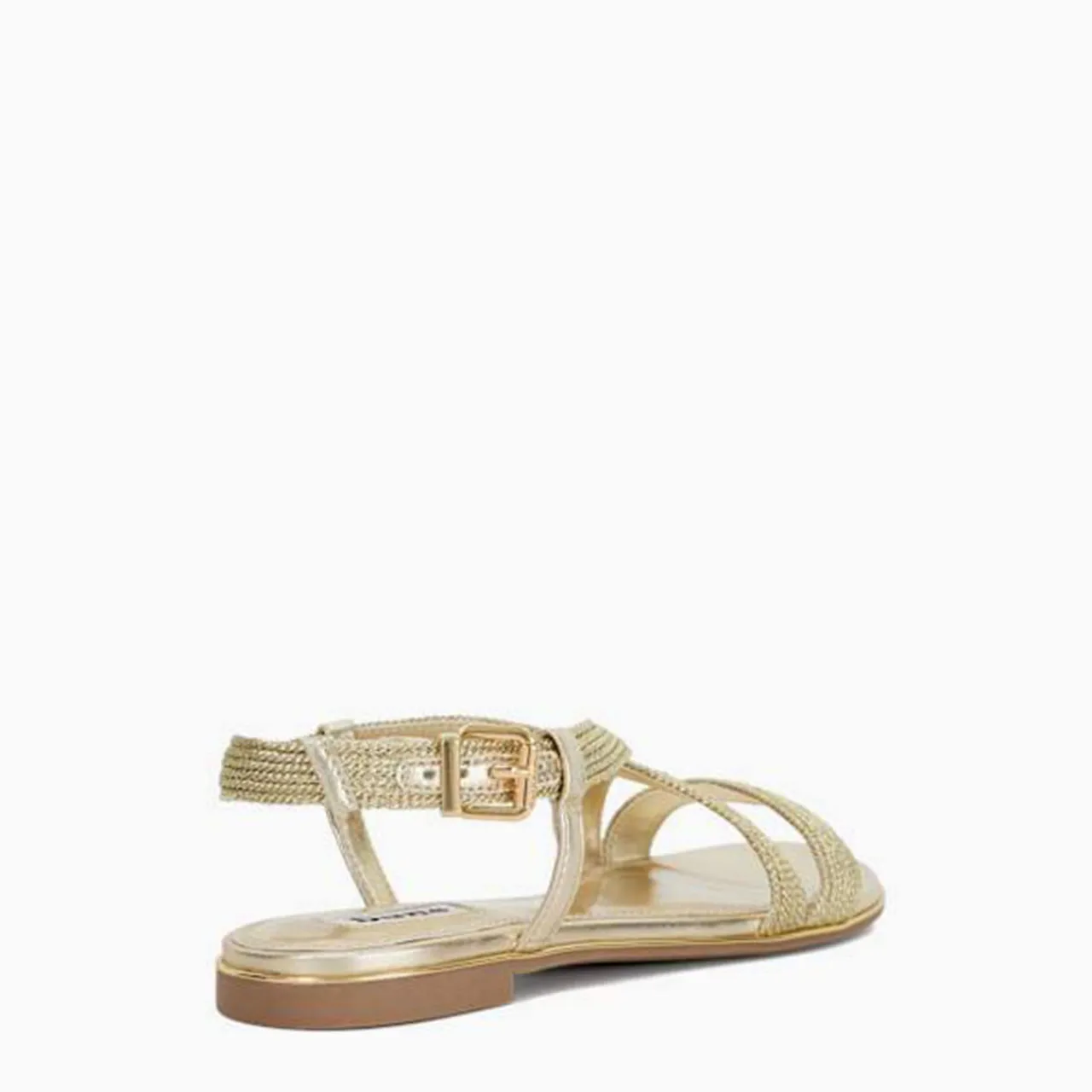 Discount Lope Metallic Flat Sandals Women Sandals