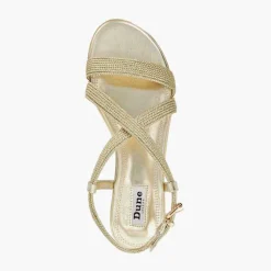 Discount Lope Metallic Flat Sandals Women Sandals