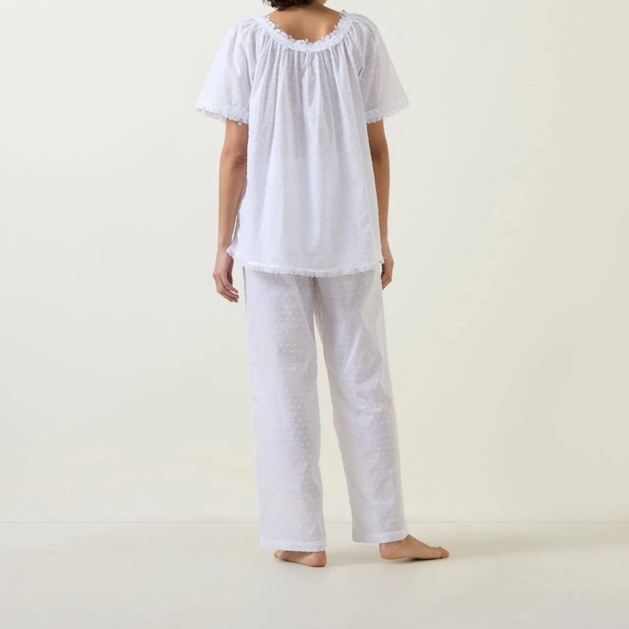 Hot Lorina Dot Pyjama Set Women Sleepwear