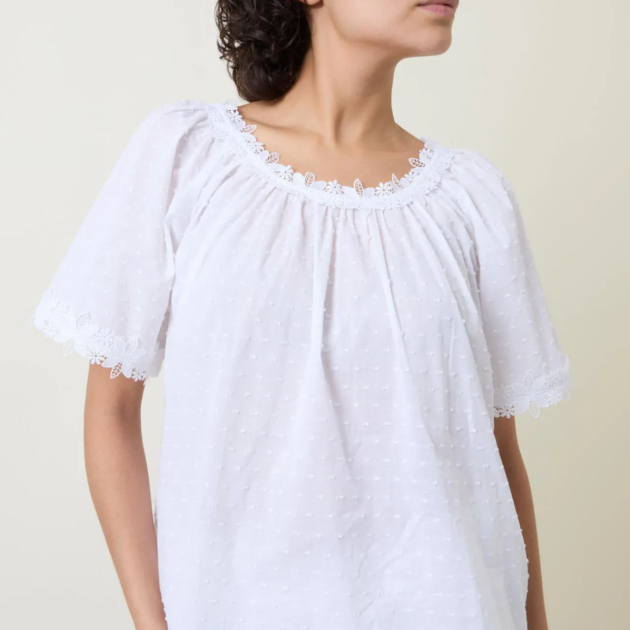Hot Lorina Dot Pyjama Set Women Sleepwear