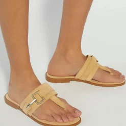 Outlet Lotica Buckle Toe Post Sandals Women Sandals