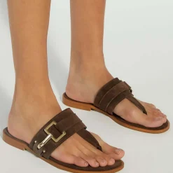 New Lotica Buckle Toe Post Sandals Women Sandals