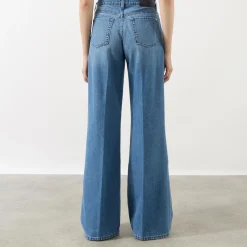 Sale Lotta High-Rise Wide Leg Jeans Women Denim