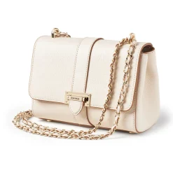 Best Lottie Grained Leather Shoulder Bag Women Shoulder Bags