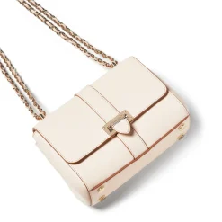 Best Lottie Grained Leather Shoulder Bag Women Shoulder Bags