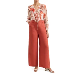 New Lottie High-Rise Wide Leg Trousers Women Trousers & Shorts