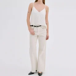 Hot Louis 157 High-Rise Wide-Leg Jeans Women Denim