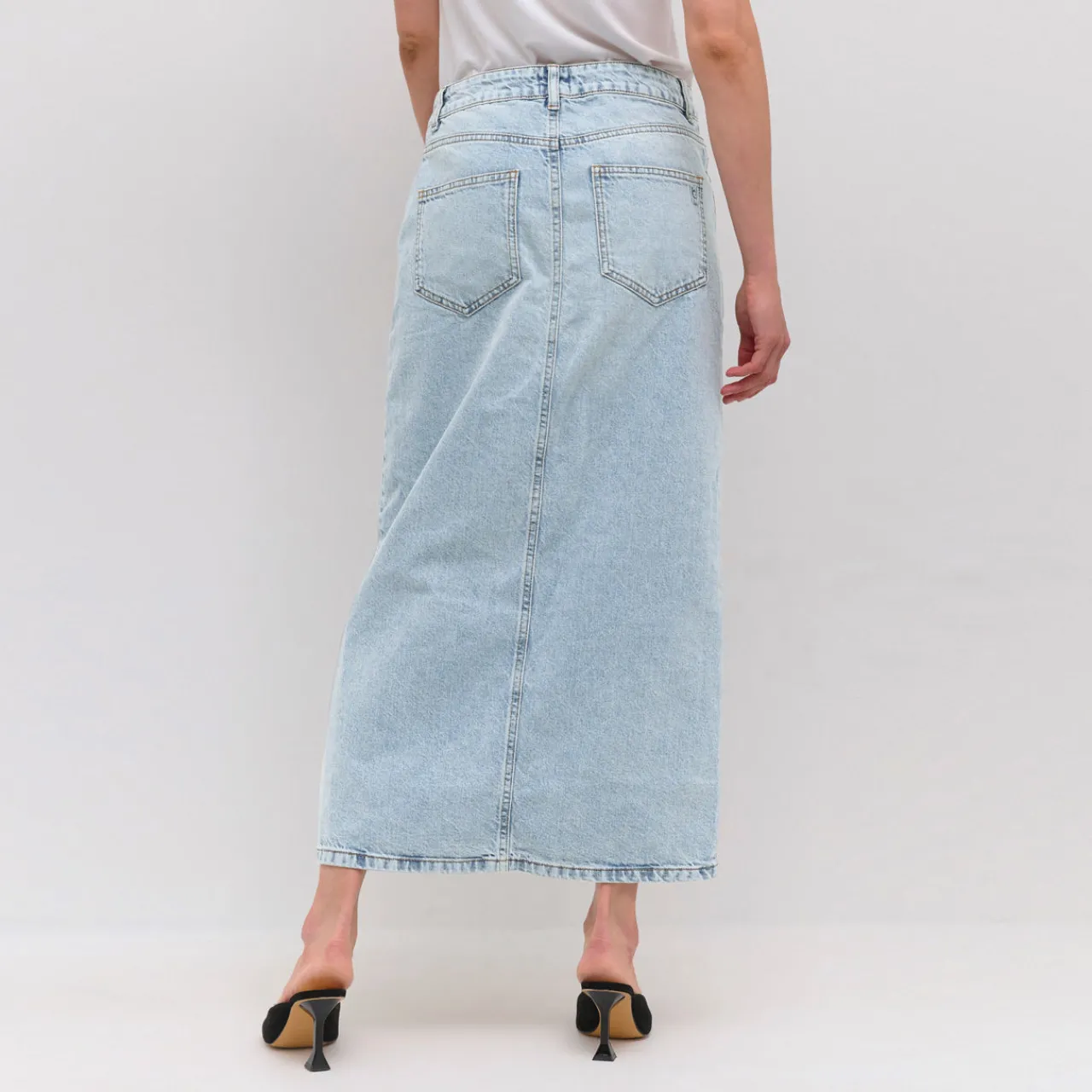 Best Louis High-Rise Denim Skirt Women Skirts
