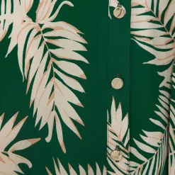 Sale Louisa Palm Button Front Dress Women Dresses