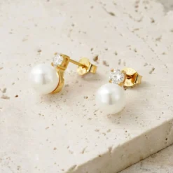 New Louise Pearl Earrings Women Earrings|Mother Of The Bride