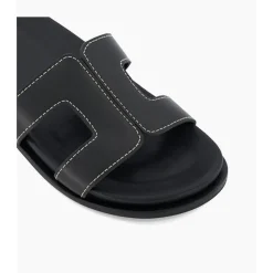 Loupa Topstitch Flat Sandals Women Sandals