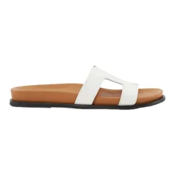 Clearance Loupa Topstitch-Detail Flat Sandals Women Sandals