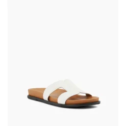 Clearance Loupa Topstitch-Detail Flat Sandals Women Sandals