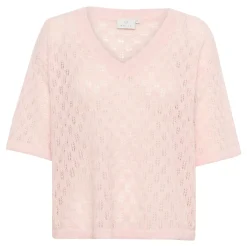 Best Lourine Openwork Sweater Women Sweaters & Cardigans