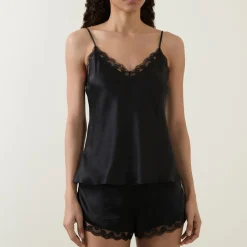 Online Love Me Lace Silk Camisole Top Women Sleepwear