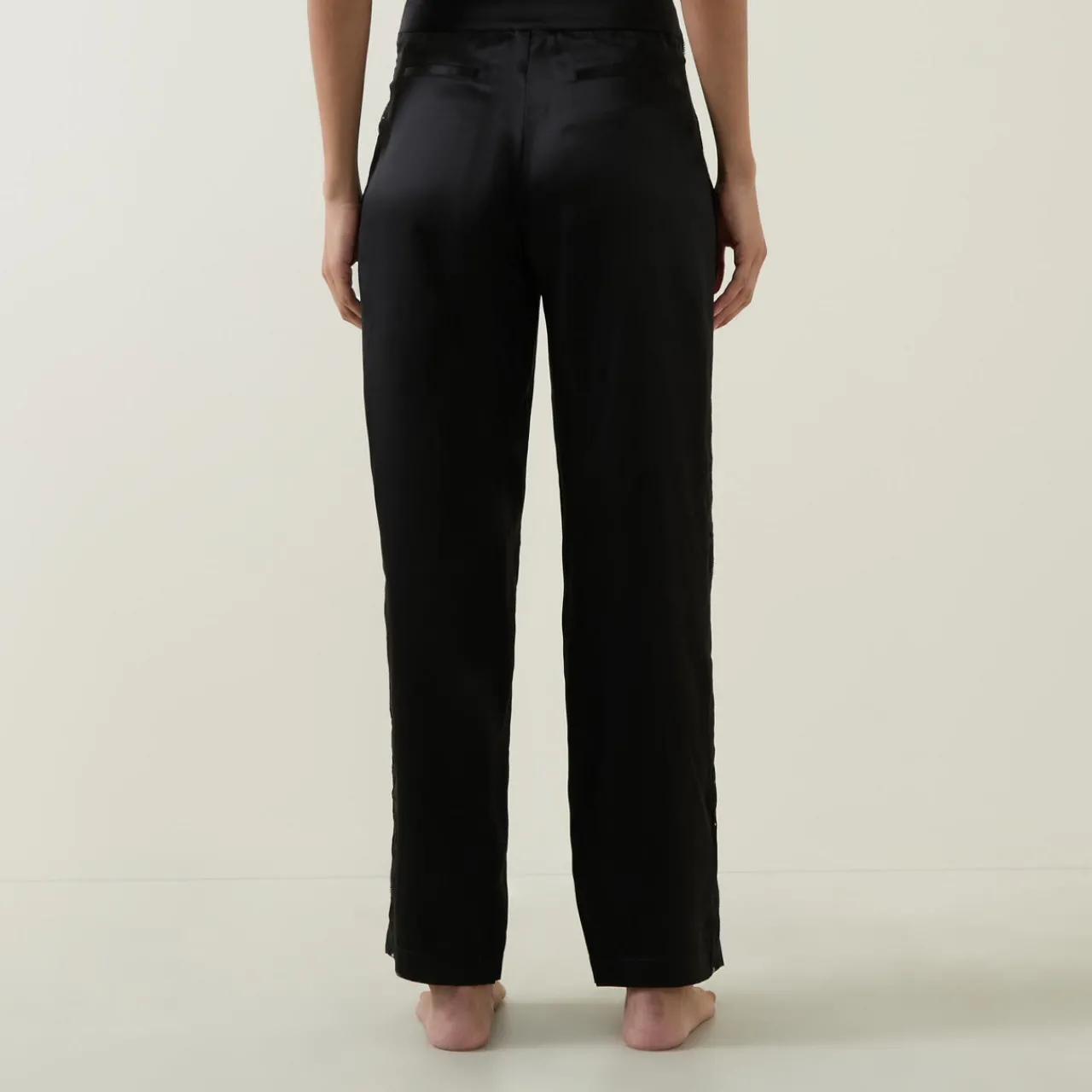 Love Me Lace Silk Pyjama Bottoms Women Sleepwear