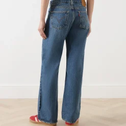 Hot Low-Rise Wide Leg Jeans Women Denim