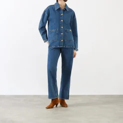 Clearance Luca Denim Jacket Women Coats & Jackets