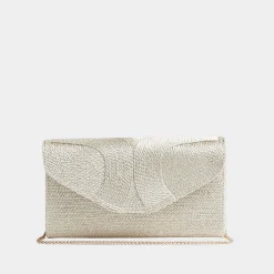 Online Lucia Gold Tone Rope Clutch Women Clutch Bags|Occasion Bags