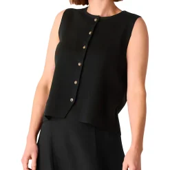 New Lucy Button-Down Knit Vest Women Sweaters & Cardigans