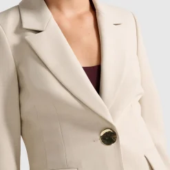 Clearance Lulu Single-Breasted Button Blazer Women Coats & Jackets