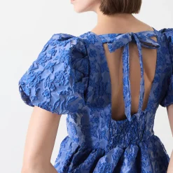 Hot Luna Floral Jacquard Dress Women Dresses|Occasion Dressing