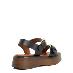 Clearance Luno Double Strap Flatform Sandals Women Heels