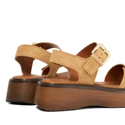 Luno Double Strap Flatform Sandals Women Heels
