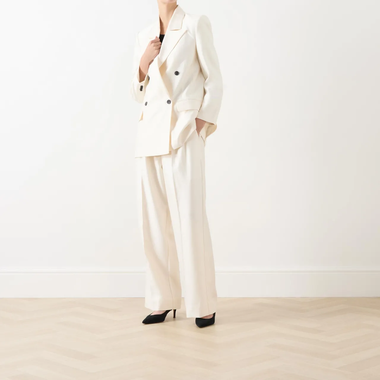 New Lya Double-Breasted Blazer Women Coats & Jackets