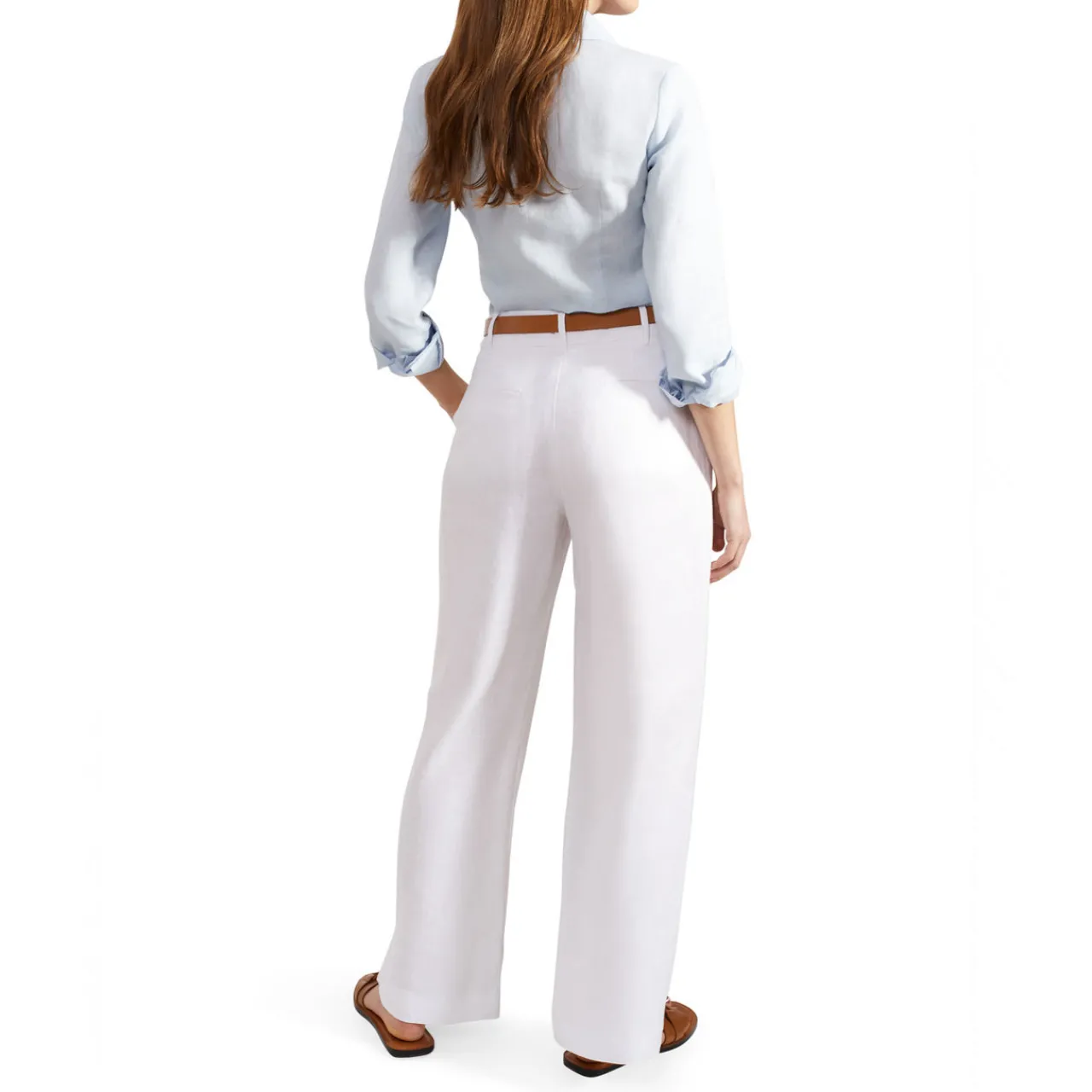 Clearance Lynn Linen Trousers Women Trousers & Shorts