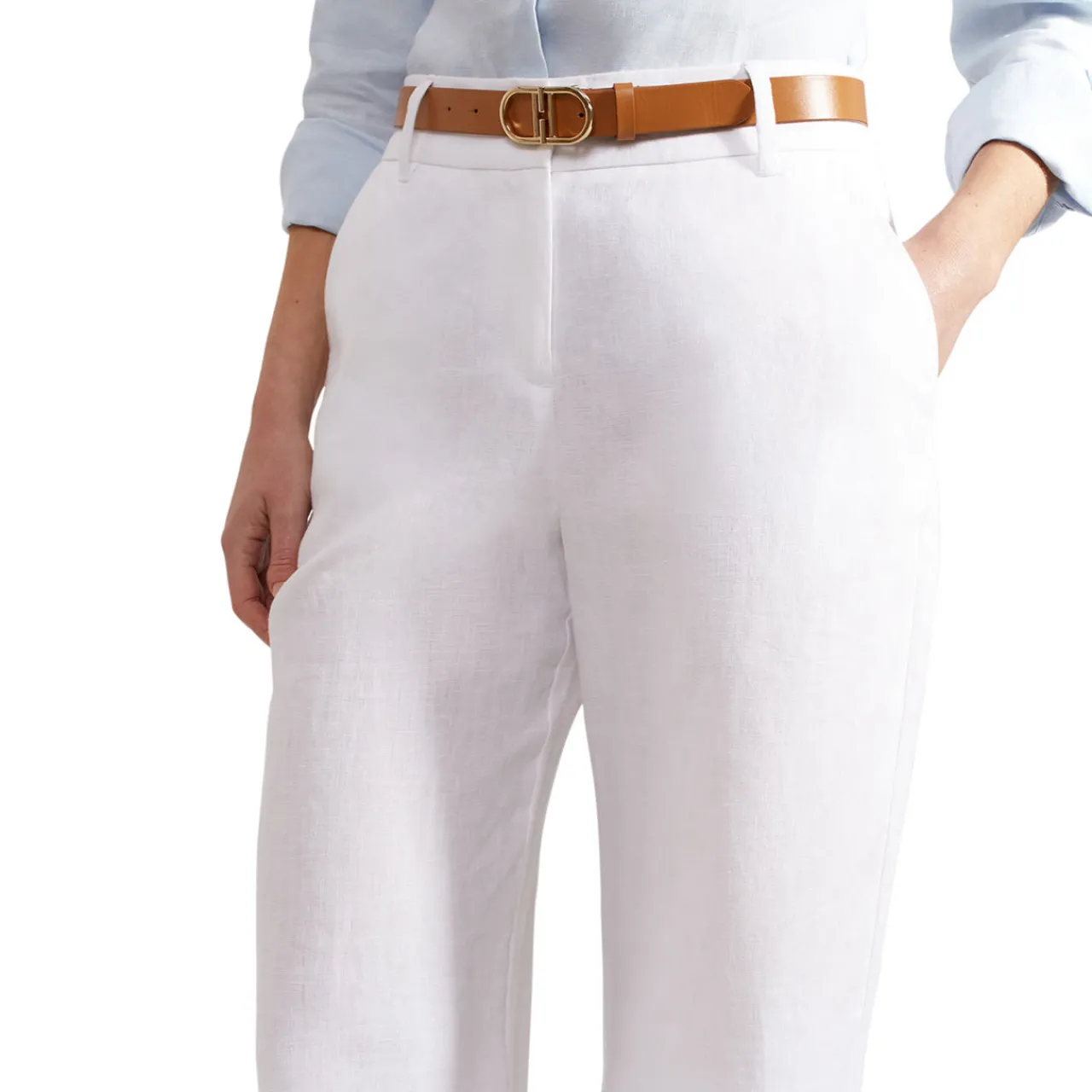 Clearance Lynn Linen Trousers Women Trousers & Shorts