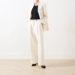 Outlet Lynzoo High-Rise Wide Leg Trousers Women Trousers & Shorts
