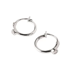 Clearance Lyra Polished Huggies Women Earrings