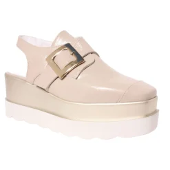 Best M604 Slingback Wedge Shoes Women Heels