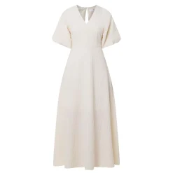 Best Maddie Puff-Sleeve Flared Dress Women Dresses