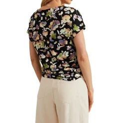 Hot Maddie Watercolour Floral Top Women Tops