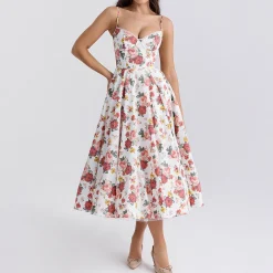 Clearance Mademoiselle Rose Tulle Dress Women Dresses