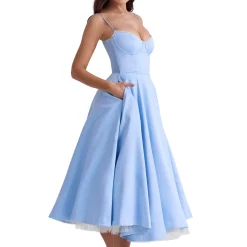 Mademoiselle Tulle Flared Dress Women Dresses