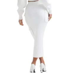 Best Maeve Ribbed Knit Cargo Skirt Women Skirts