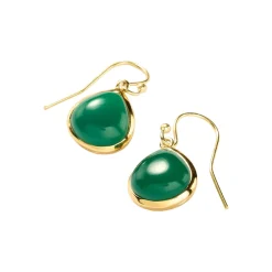 Sale Maldives Drop Earrings Green Onyx Women Earrings