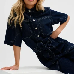 Best Malo Denim Jumpsuit Women Jumpsuits
