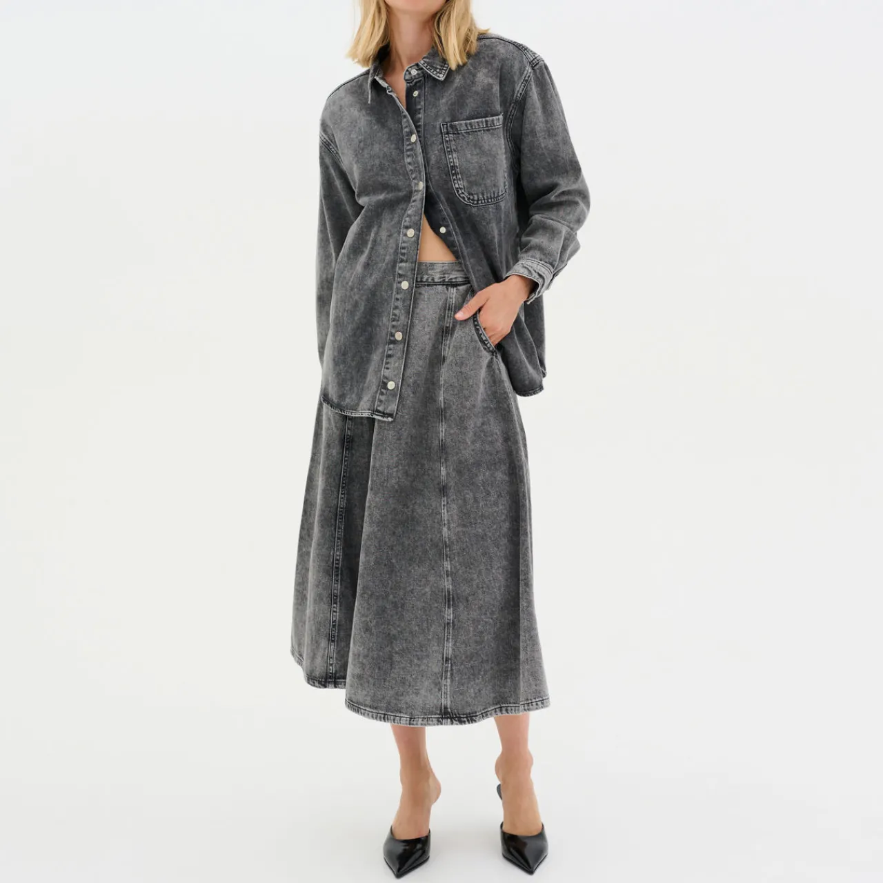 Discount Malo Denim Skirt Women Skirts