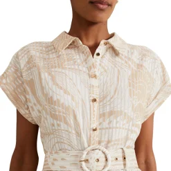 Sale Mandi Printed Shirt Dress Women Dresses