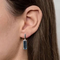 Outlet Manhattan Lolite Drop Earrings Women Earrings