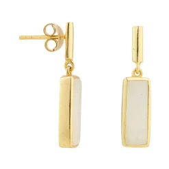 Hot Manhattan Moonstone Drop Earrings Women Earrings