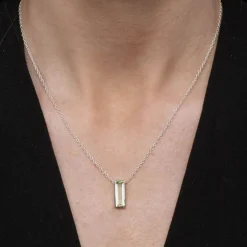 Outlet Manhattan Rose Quartz Pendant Necklace Women Necklaces