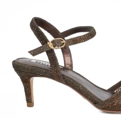 Clearance Manicure Embellished Heeled Sandals Women Heels