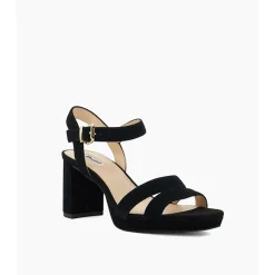 Manifesting Block Heel Sandals Women Heels